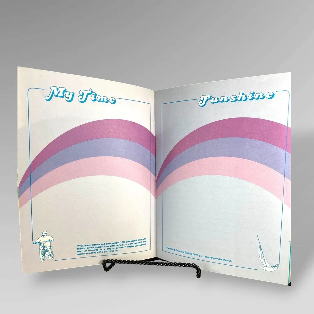 Balfour Memories Graduation Senior Memory Book Mod Scrapbook 1970s